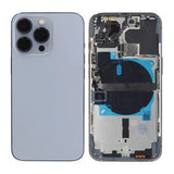 iPhone 13 Pro Bagside med Komplet Ramme OEM - Blå
