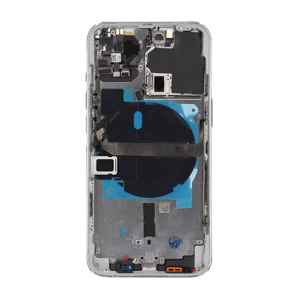 iPhone 13 Pro Bagside med Komplet Ramme OEM - Sølv