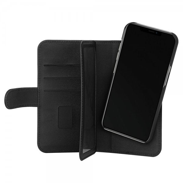 Gear iPhone 13 Pro Etui 7 Kortlommer Aftageligt Cover Sort