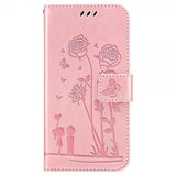 iPhone 13 Pro Cover Blomstermønster Rosa