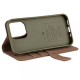 Onsala iPhone 13 Pro Etui ECO Wallet Brun