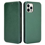 iPhone 13 Pro Cover Kulfibertekstur Grøn