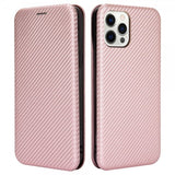 iPhone 13 Pro Cover Kulfibertekstur Rosaguld