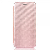 iPhone 13 Pro Cover Kulfibertekstur Rosaguld