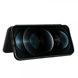 iPhone 13 Pro Cover Kulfibertekstur Sort