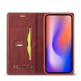 Lc.Imeeke iPhone 13 Pro Cover Kortrum Udenpå Rød