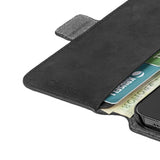 Krusell iPhone 13 Pro Etui Leather PhoneWallet Sort