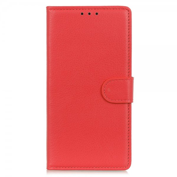 Nordic Covers iPhone 13 Pro Cover Litchi Rød