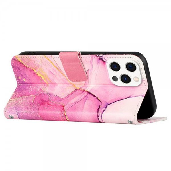 iPhone 13 Pro Cover Marmor Lilla