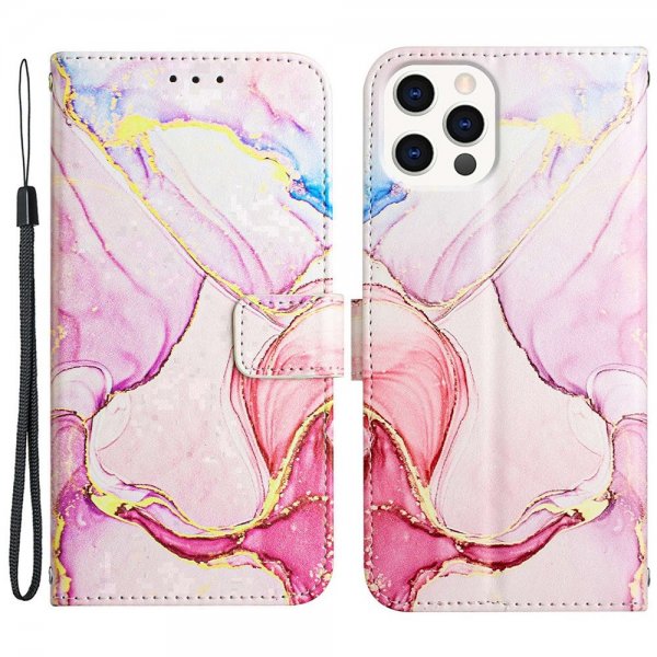 iPhone 13 Pro Cover Marmor Rosaguld