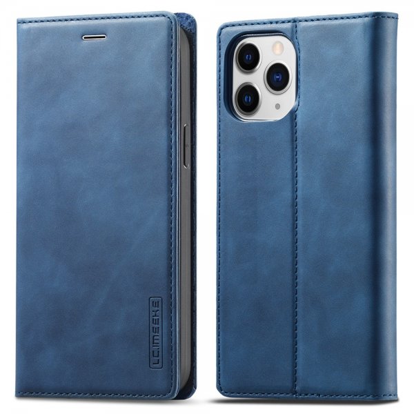 Lc.Imeeke iPhone 13 Pro Flip Cover med Kortlomme Blå