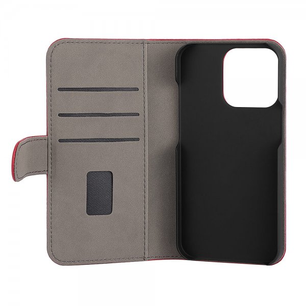 Gear iPhone 13 Pro Cover med Kortlomme Rød