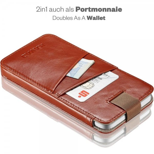 Kavaj iPhone 13 Pro Cover Miami Brun