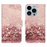 iPhone 13 Pro Cover Motiv Rosa Glitter