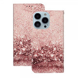 iPhone 13 Pro Cover Motiv Rosa Glitter