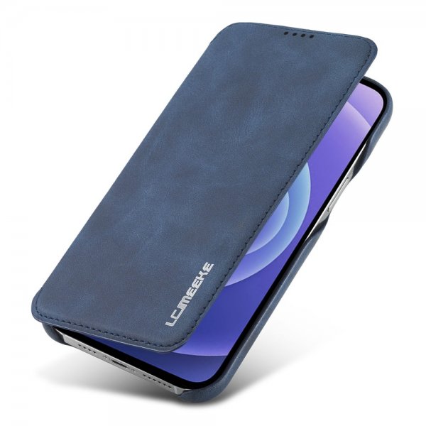 Lc.Imeeke iPhone 13 Pro Cover Retro Blå
