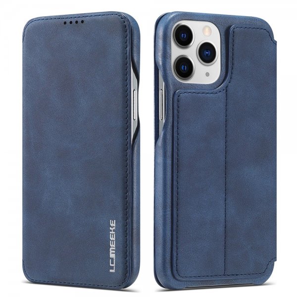 Lc.Imeeke iPhone 13 Pro Cover Retro Blå