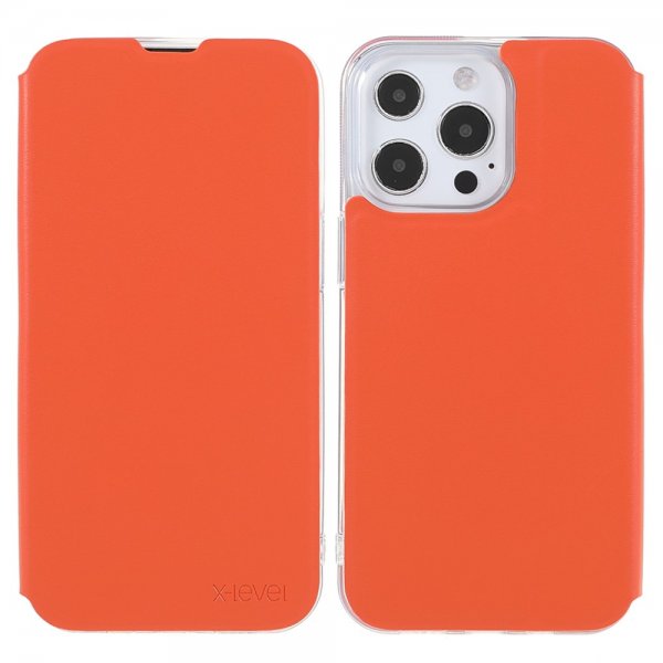 X-Level iPhone 13 Pro Cover Shandoo Series Orange