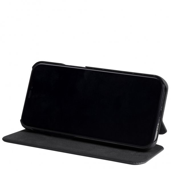 holdit iPhone 13 Pro Etui SlimFlip Wallet Sort