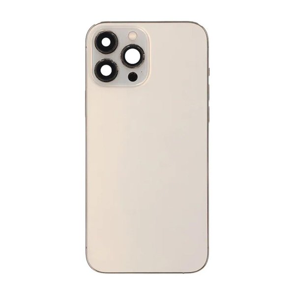 iPhone 13 Pro Max Bagside med Komplet Ramme OEM - Guld