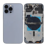 iPhone 13 Pro Max Bagside med Komplet Ramme OEM - Blå