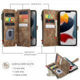 CaseMe iPhone 13 Pro Max Cover C30-serien Brun