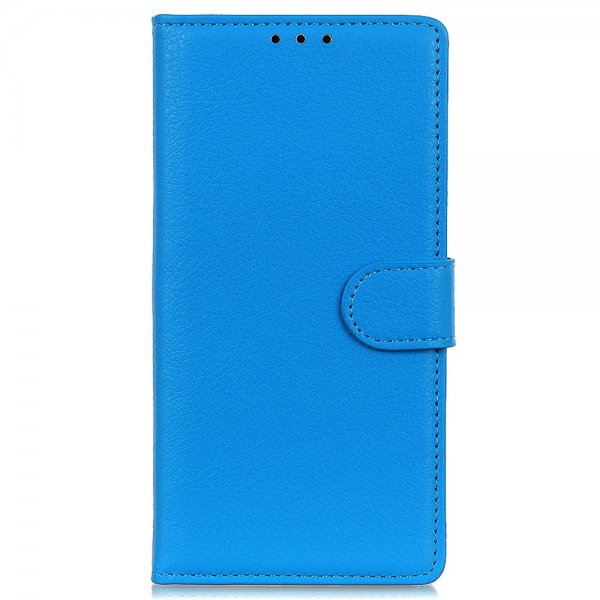 Nordic Covers iPhone 13 Pro Max Cover Litchi Blå