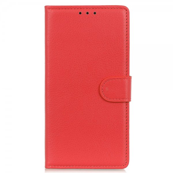Nordic Covers iPhone 13 Pro Max Cover Litchi Rød