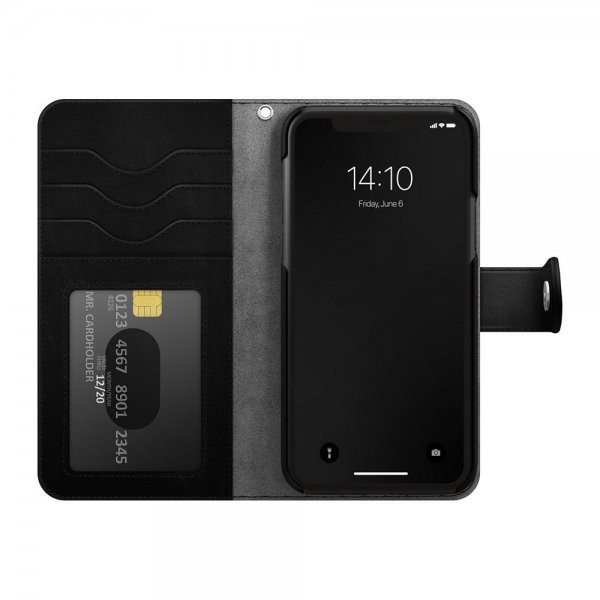 Ideal of Sweden iPhone 13 Pro Max Etui Magnet Wallet+ Sort