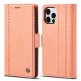 Lc.Imeeke iPhone 13 Pro Cover med Kortlomme Standerfunktion Rosa