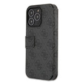 Guess iPhone 13 Pro Max Cover Metal Logo Grå