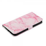 iPhone 13 Pro Max Cover Motiv Rosa Marmor