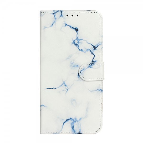 iPhone 13 Pro Max Cover Motiv Hvid Marmor