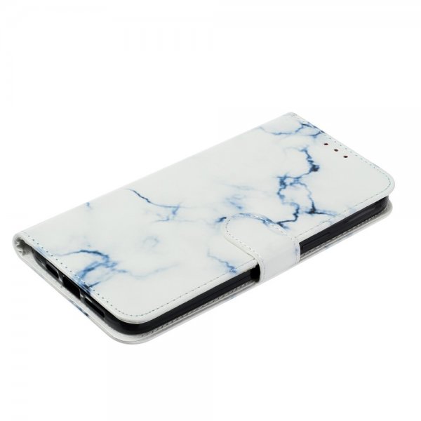 iPhone 13 Pro Max Cover Motiv Hvid Marmor