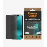 PanzerGlass iPhone 13 Pro Max/iPhone 14 Plus Skærmbeskyttelse Ultra-Wide Fit Privacy EasyAligner