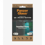 PanzerGlass iPhone 13 Pro Max/iPhone 14 Plus Skærmbeskyttelse Ultra-Wide Fit Privacy EasyAligner