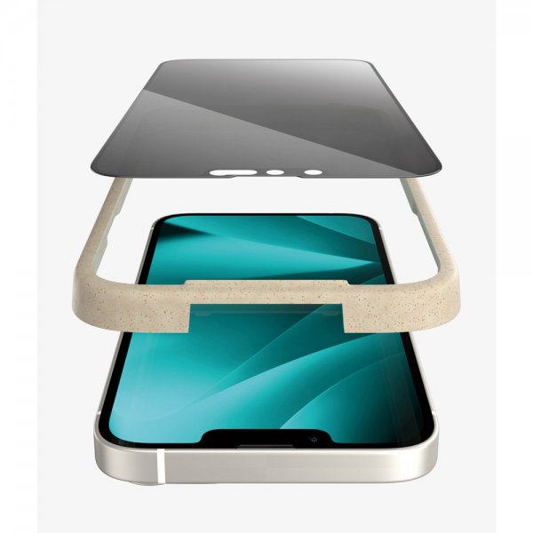 PanzerGlass iPhone 13 Pro Max/iPhone 14 Plus Skærmbeskyttelse Ultra-Wide Fit Privacy EasyAligner