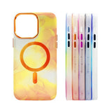 iPhone 13 Pro Max Cover Mønster Abstrakt Gul