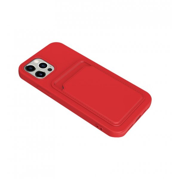 iPhone 13 Pro Max Cover Pung Rød