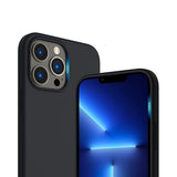 Rvelon iPhone 13 Pro Max Cover Silikone Sort
