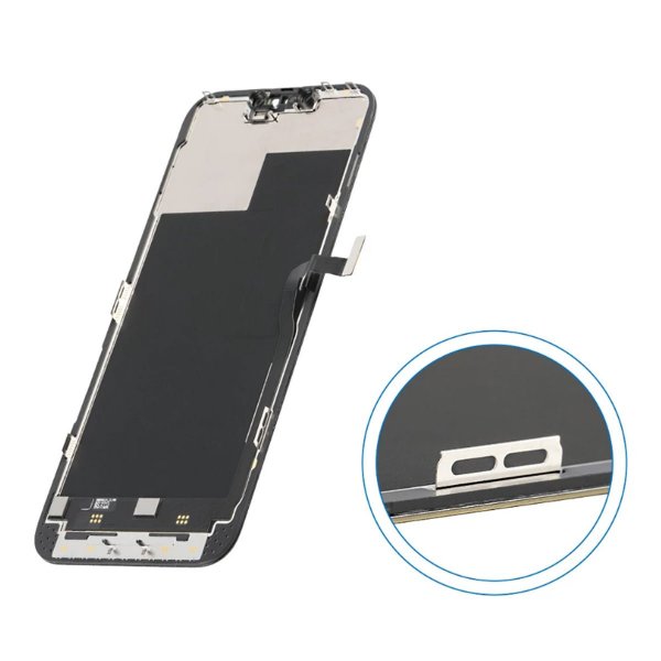 iPhone 13 Pro Max OLED Skærm - Sort (Taget fra ny iPhone)