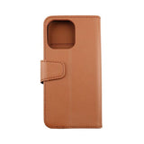 Rvelon iPhone 13 Pro Max Etui Udfoldeligt Kortrum Brun