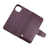 Rvelon iPhone 13 Pro Max Etui Udtrækkeligt Kortrum Lilla