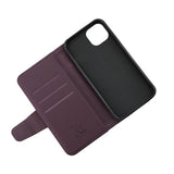 Rvelon iPhone 13 Pro Max Etui Udtrækkeligt Kortrum Lilla