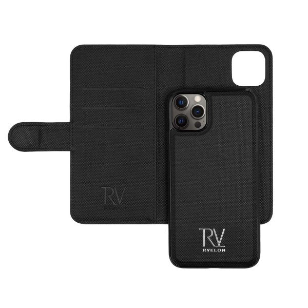 Rvelon iPhone 13 Pro Max Cover Magnetisk Aftagelig Skal Sort
