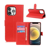 iPhone 13 Pro Max Cover med Stander Rød