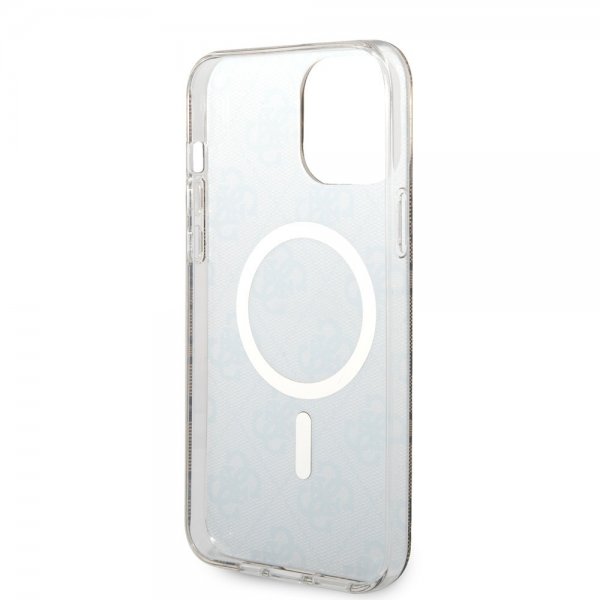 Guess iPhone 13 Pro Max Cover 4G Pattern MagSafe Brun
