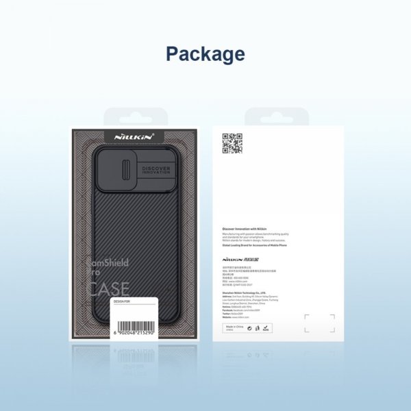 Nillkin iPhone 13 Pro Max Cover CamShield Pro Sort
