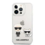 Karl Lagerfeld iPhone 13 Pro Max Cover Choupette Transparent