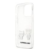 Karl Lagerfeld iPhone 13 Pro Max Cover Choupette Transparent